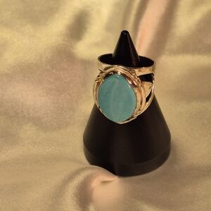 Jay King DTR 925 Sterling Silver Turqouise RING. Size 6. Stunning!